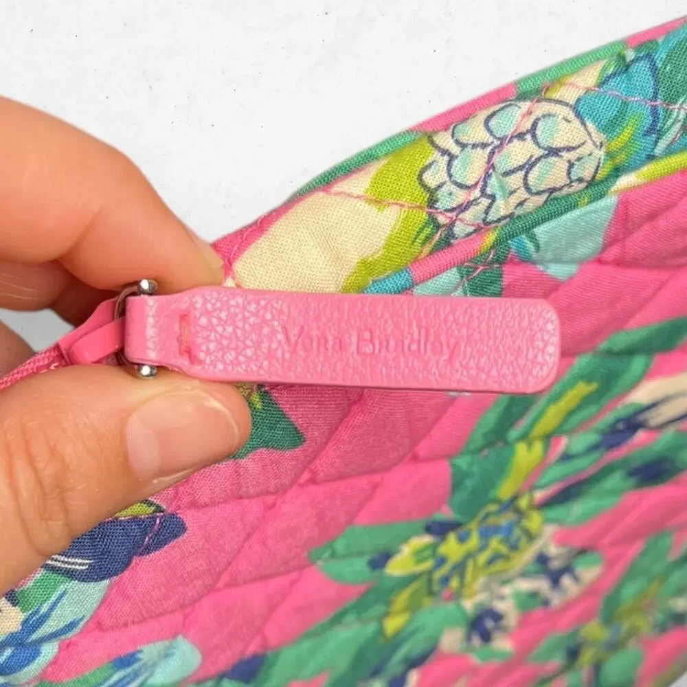 Vera Bradley 13x10 Laptop Padded‎ Case Sleeve Zip Around Tropical Paradise